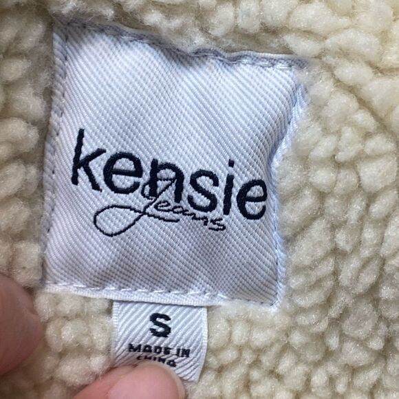 Kensie Jeans Faux Sharpe Collar Jacket - Picture 7 of 10